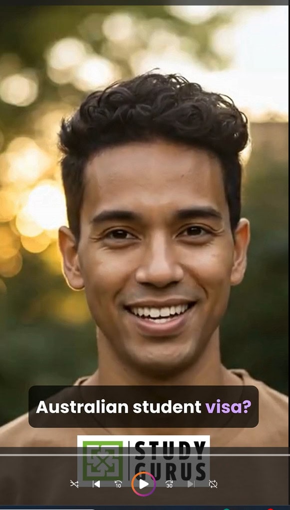 Australian Student Visa financial evidence examples